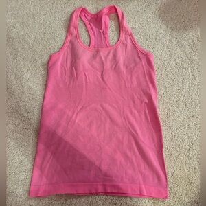 hot pink tank top